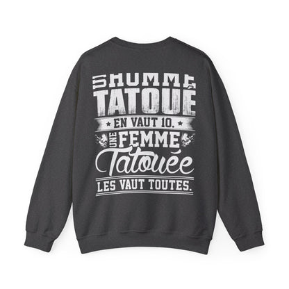 Un homme tatoué en vaut 10, une femme tatouée les vaut toutes