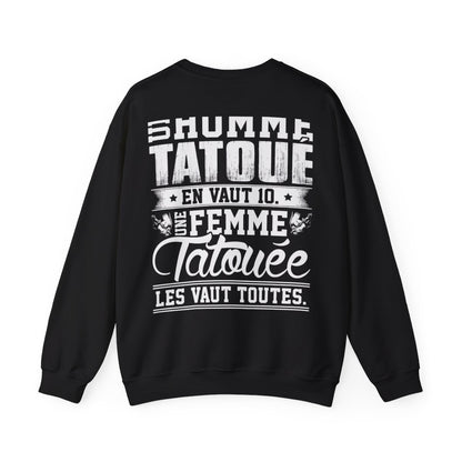 Un homme tatoué en vaut 10, une femme tatouée les vaut toutes