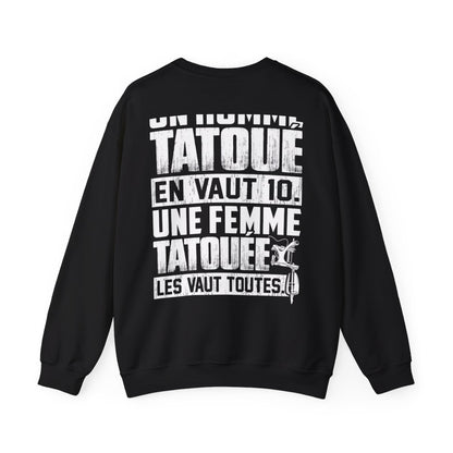 Un homme tatoué en vaut 10, une femme tatouée les vaut toutes