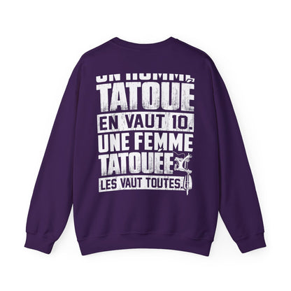 Un homme tatoué en vaut 10, une femme tatouée les vaut toutes