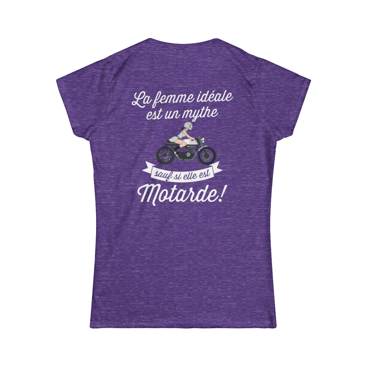 Un jour j'ai décidé d'être une motarde depuis je le vis bien