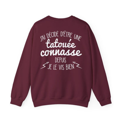 Un jour j'ai décidé d'être une tatouée depuis je le vis bien