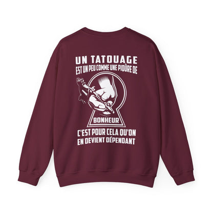 Un tatoauge est un peu comme une piqûre de bonheur c'est pour cela qu'on en devient dépendant