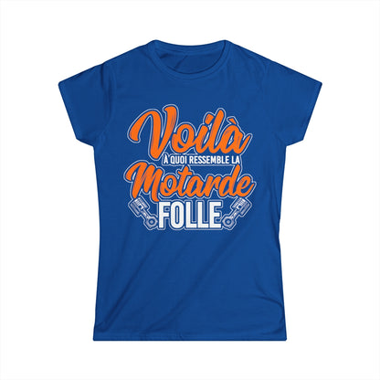 Voilà à quoi ressemble la motarde folle