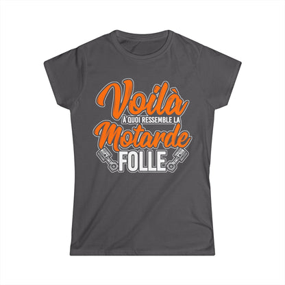 Voilà à quoi ressemble la motarde folle