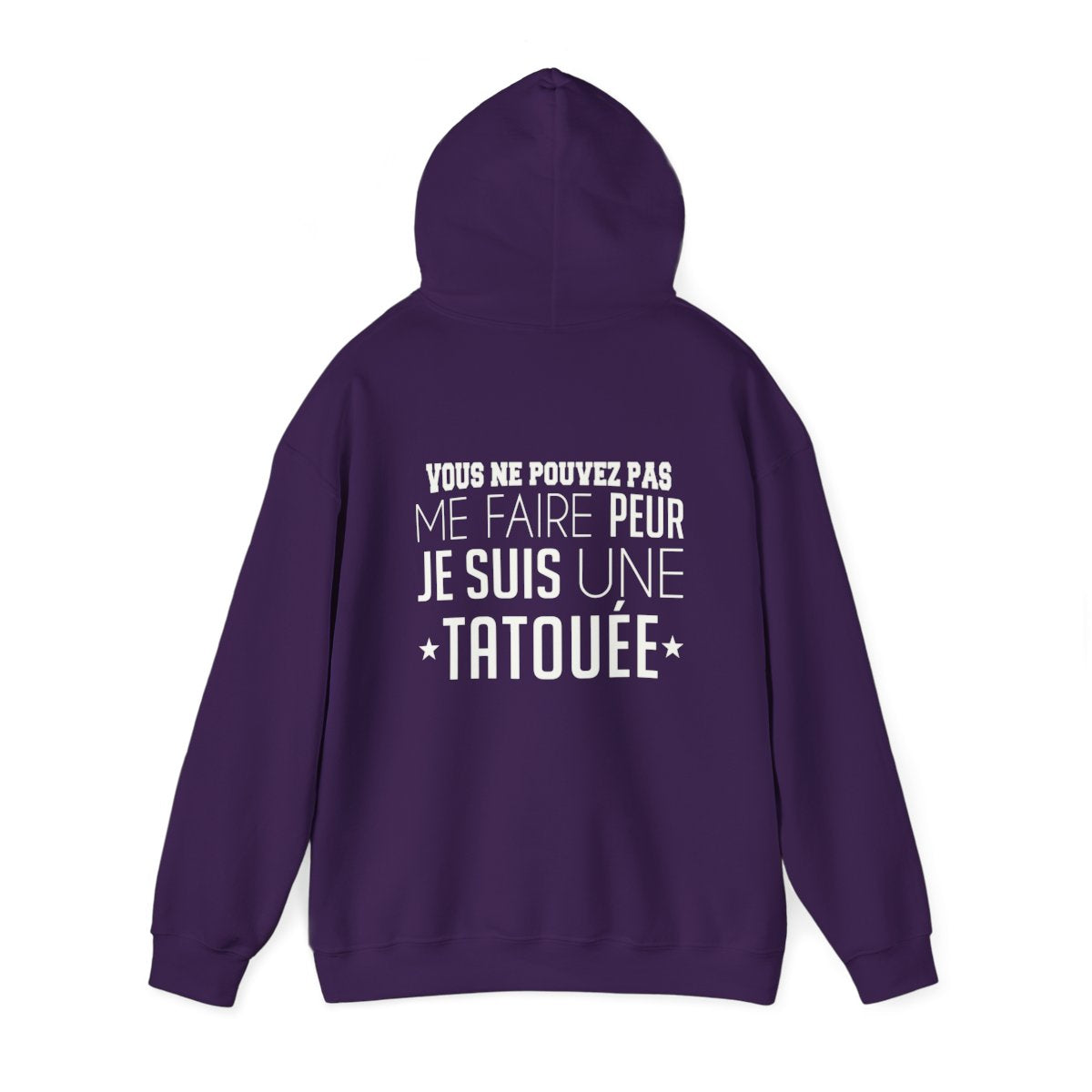 Vous ne pouvez pas me faire peur je suis une tatouée