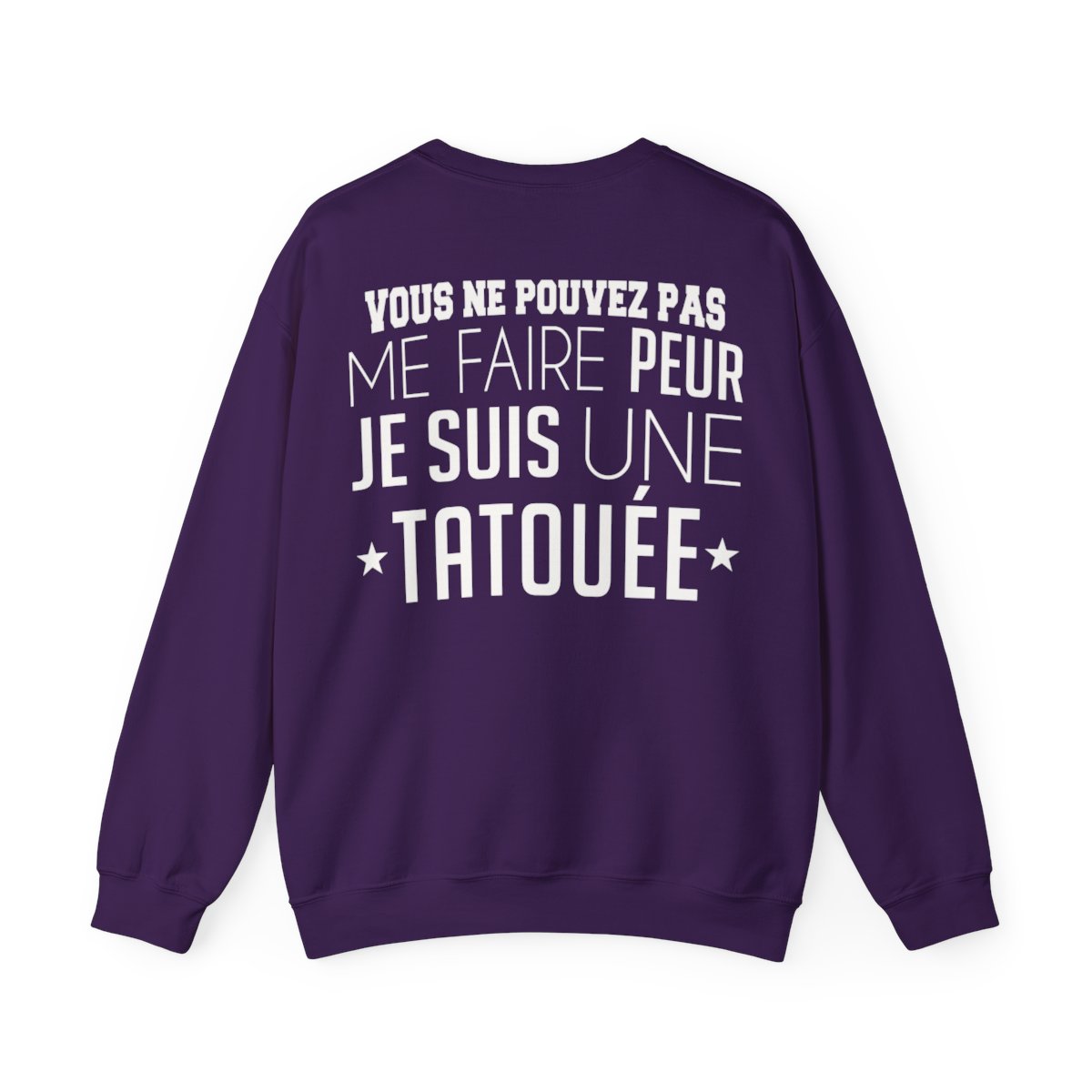 Vous ne pouvez pas me faire peur je suis une tatouée
